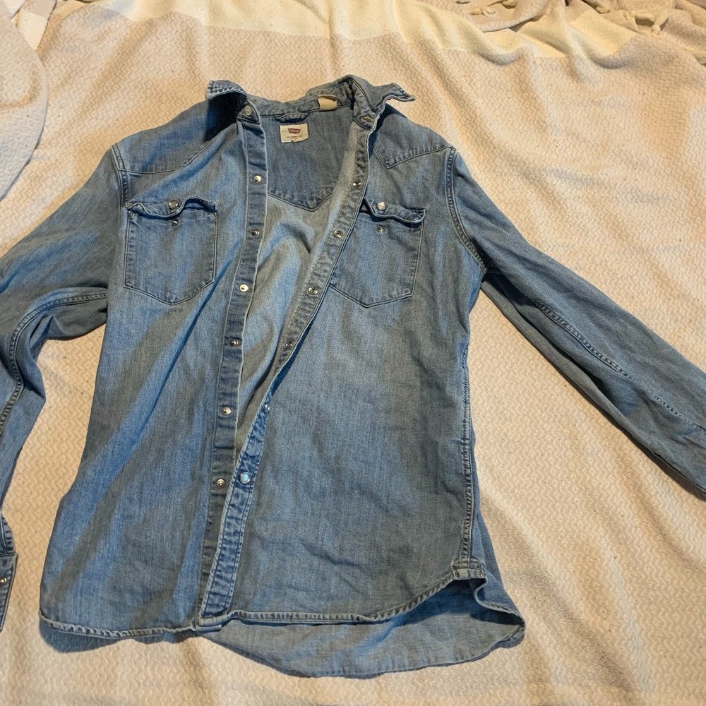 Levi's Barstow Western Denim Shirt - M